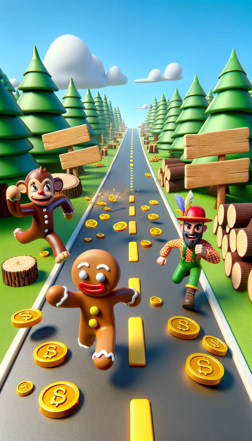 Gingerbread Man escape 3D | Indus Appstore | Screenshot