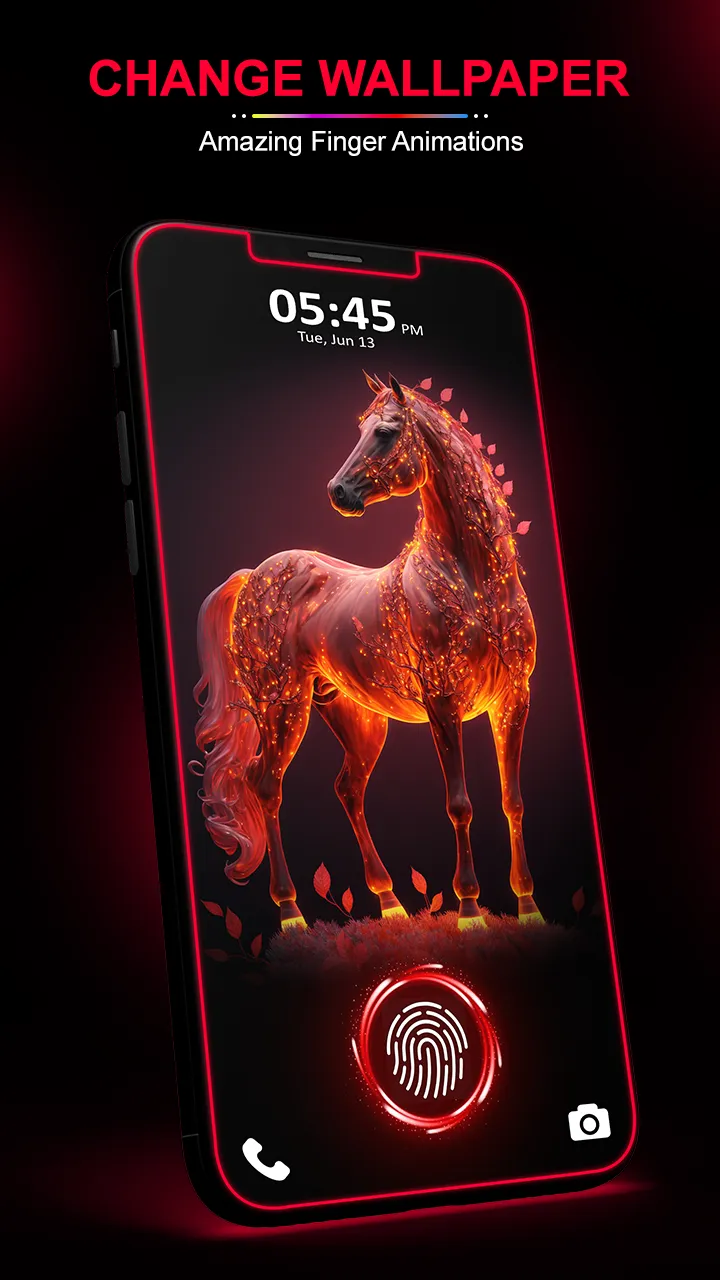 Fingerprint Animation Live HD | Indus Appstore | Screenshot