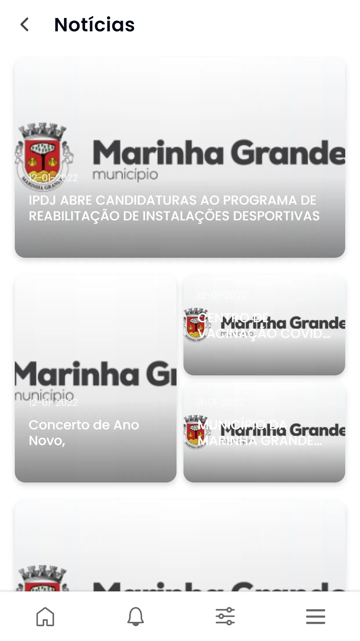 Município da Marinha Grande | Indus Appstore | Screenshot