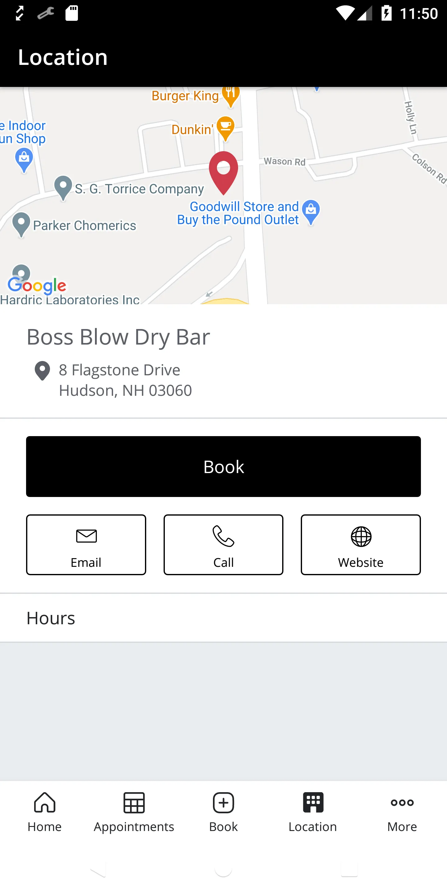 Boss Blow Dry Bar | Indus Appstore | Screenshot