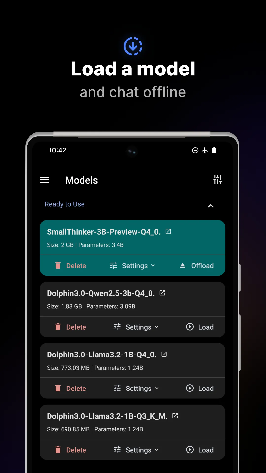 PocketPal AI | Indus Appstore | Screenshot