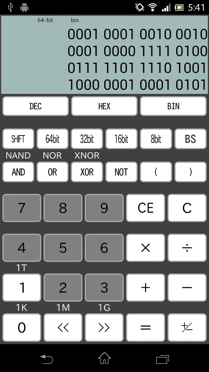 TechCalc64 Sci Calculator | Indus Appstore | Screenshot