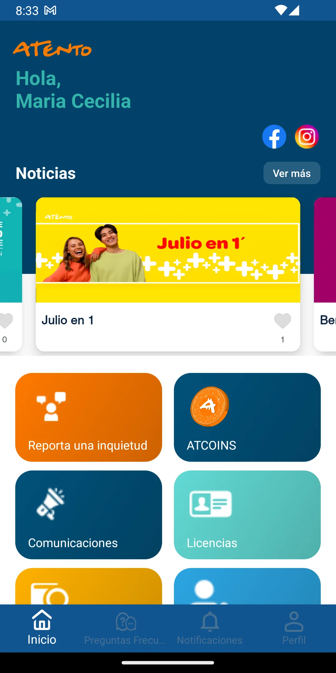 Atento y vos | Indus Appstore | Screenshot