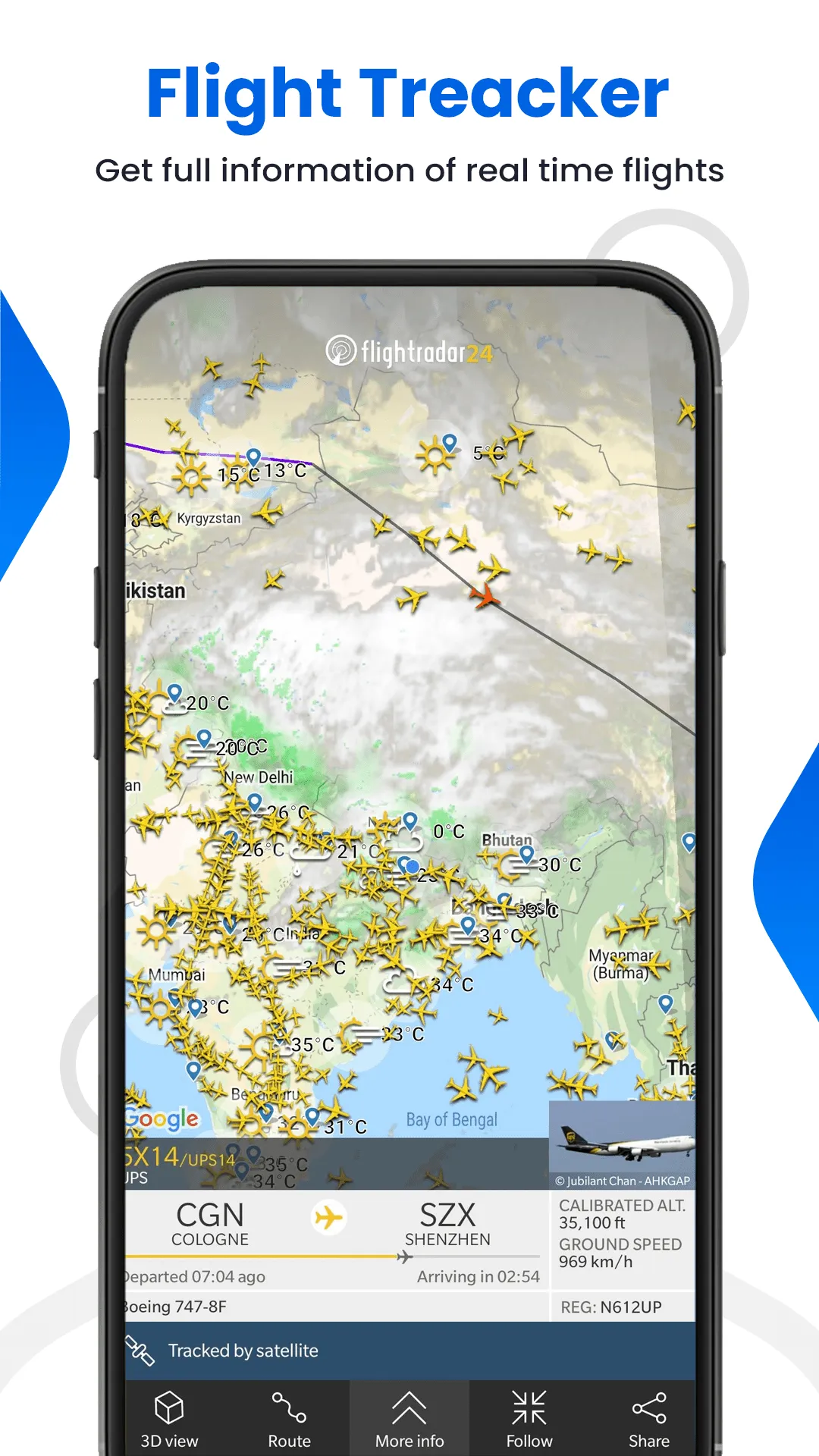 Flight Tracker | Indus Appstore | Screenshot