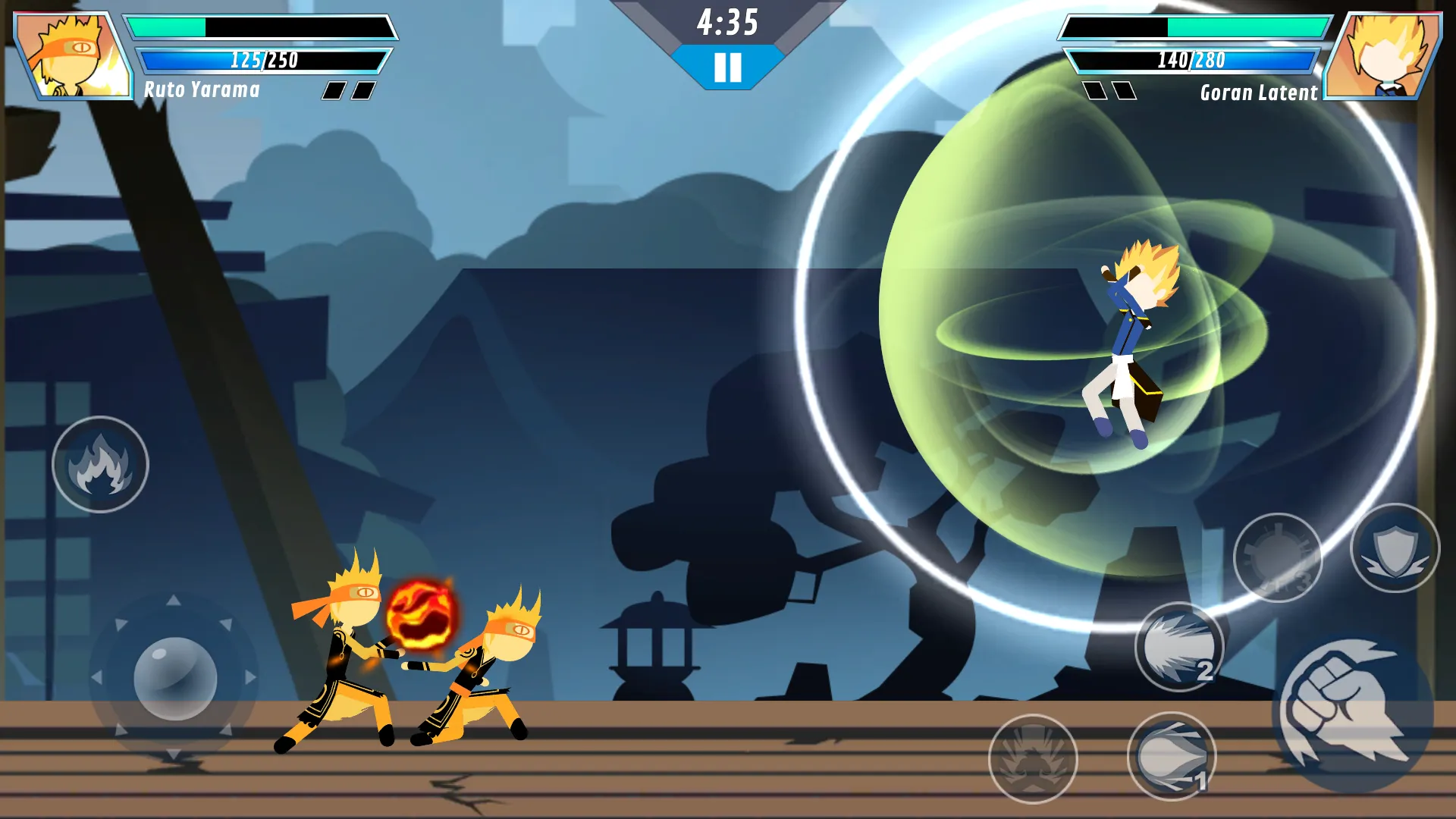 Stick Shadow Fighter | Indus Appstore | Screenshot