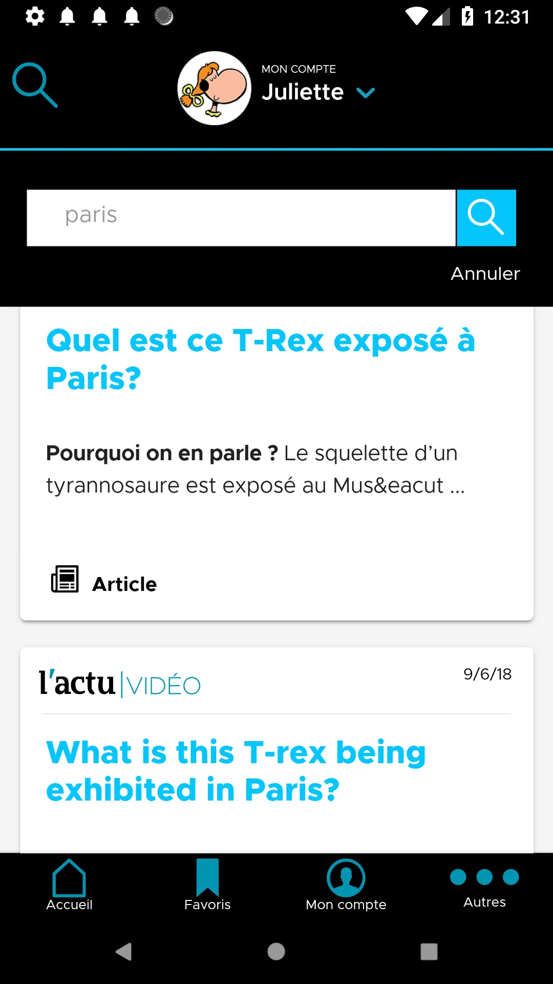 L'ACTU Vidéo | Indus Appstore | Screenshot