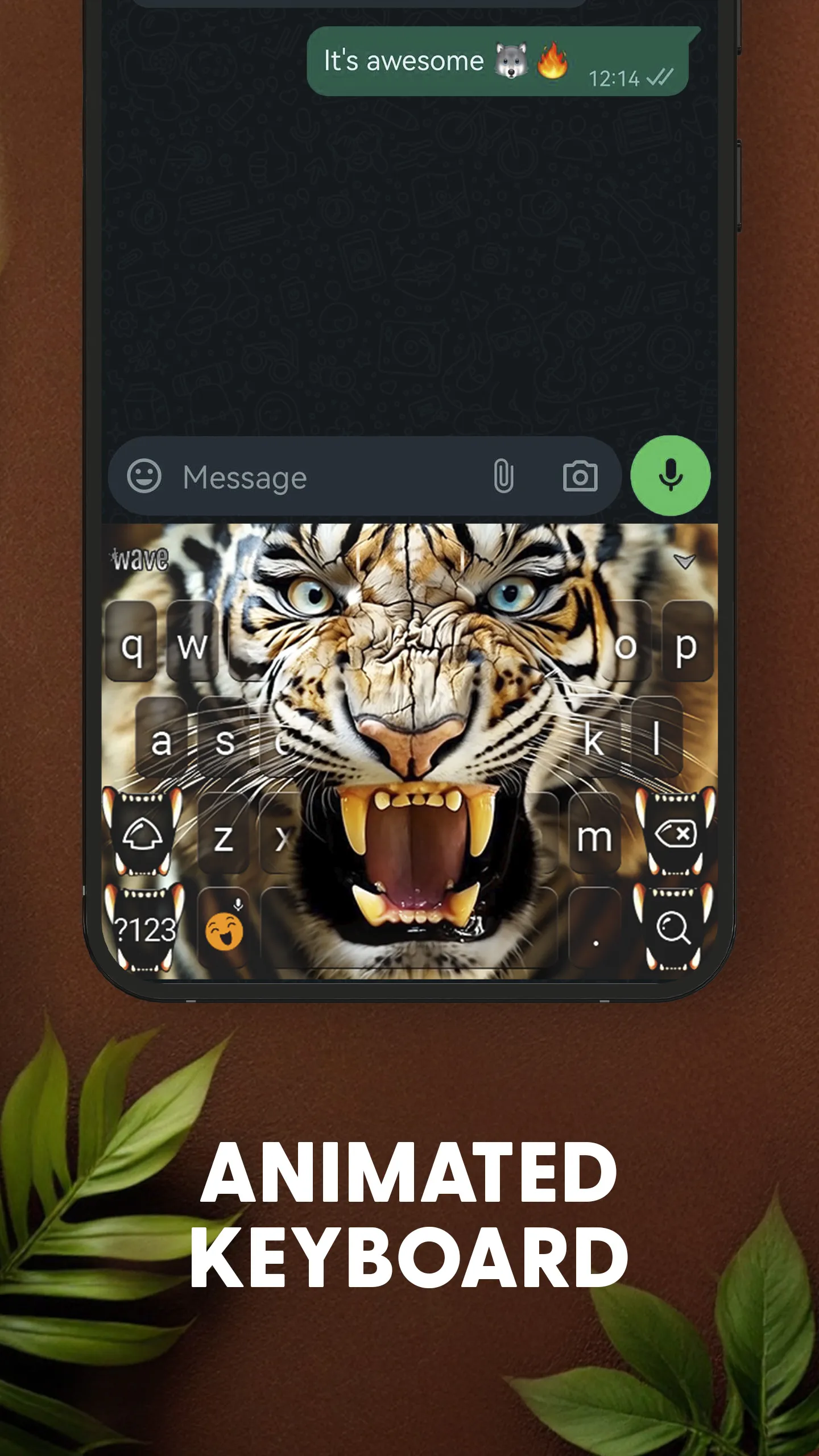 Roaring Tiger Live Wallpaper | Indus Appstore | Screenshot