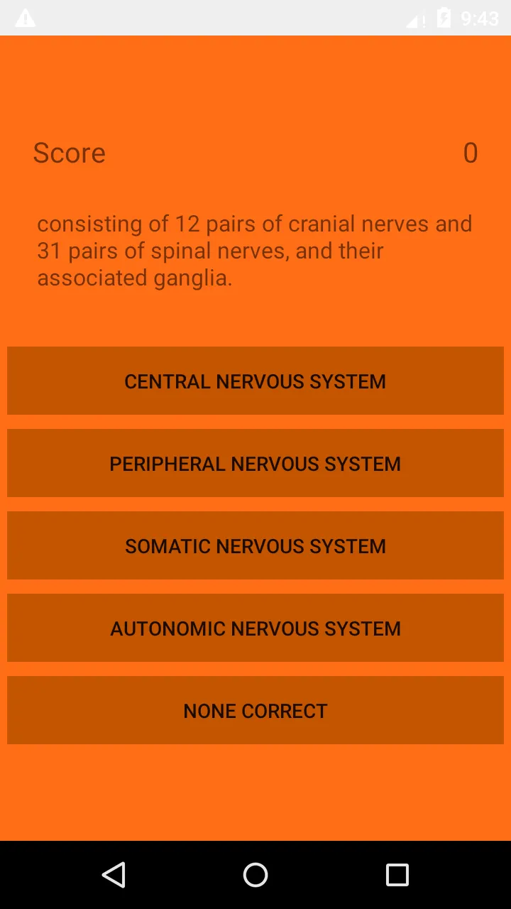 Anatomy Quiz | Indus Appstore | Screenshot