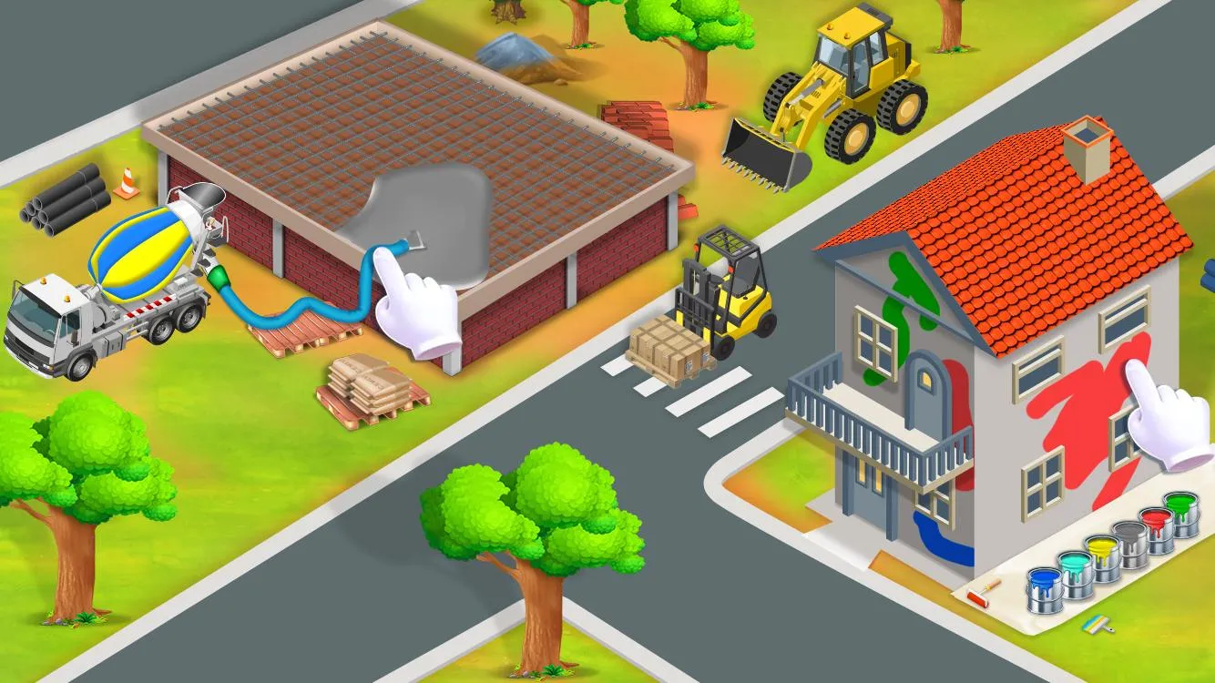 Little Builder - Truck Games | Indus Appstore | Screenshot