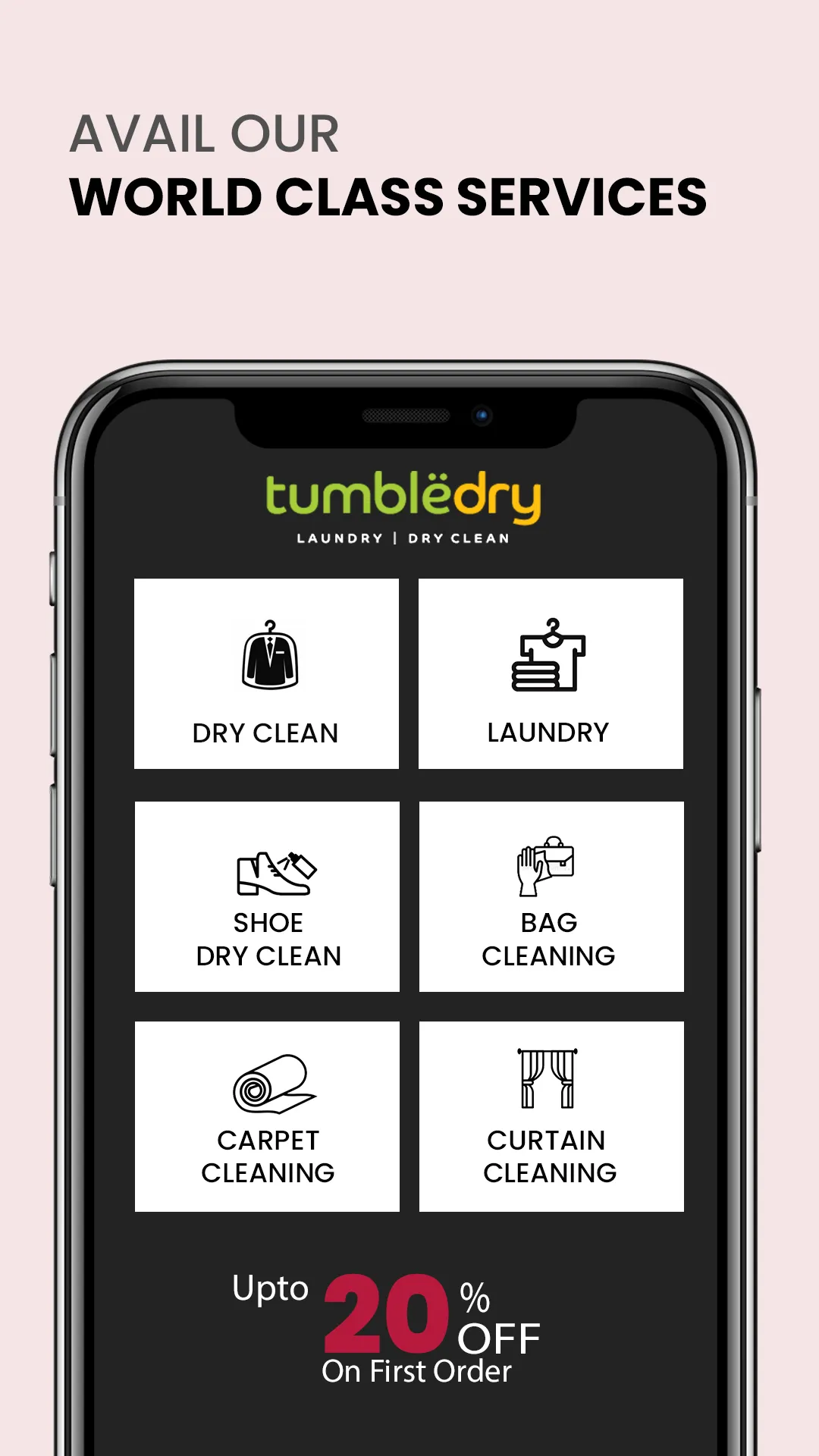 Tumbledry Dry Clean & Laundry | Indus Appstore | Screenshot