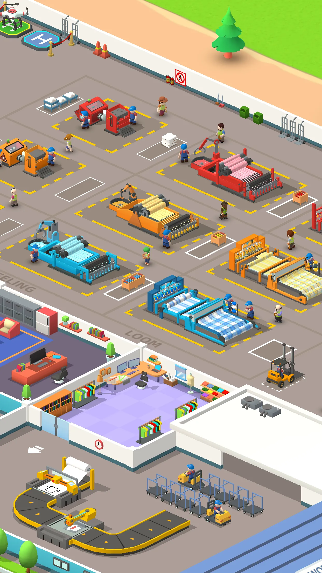 Wool Inc: Idle Factory Tycoon | Indus Appstore | Screenshot