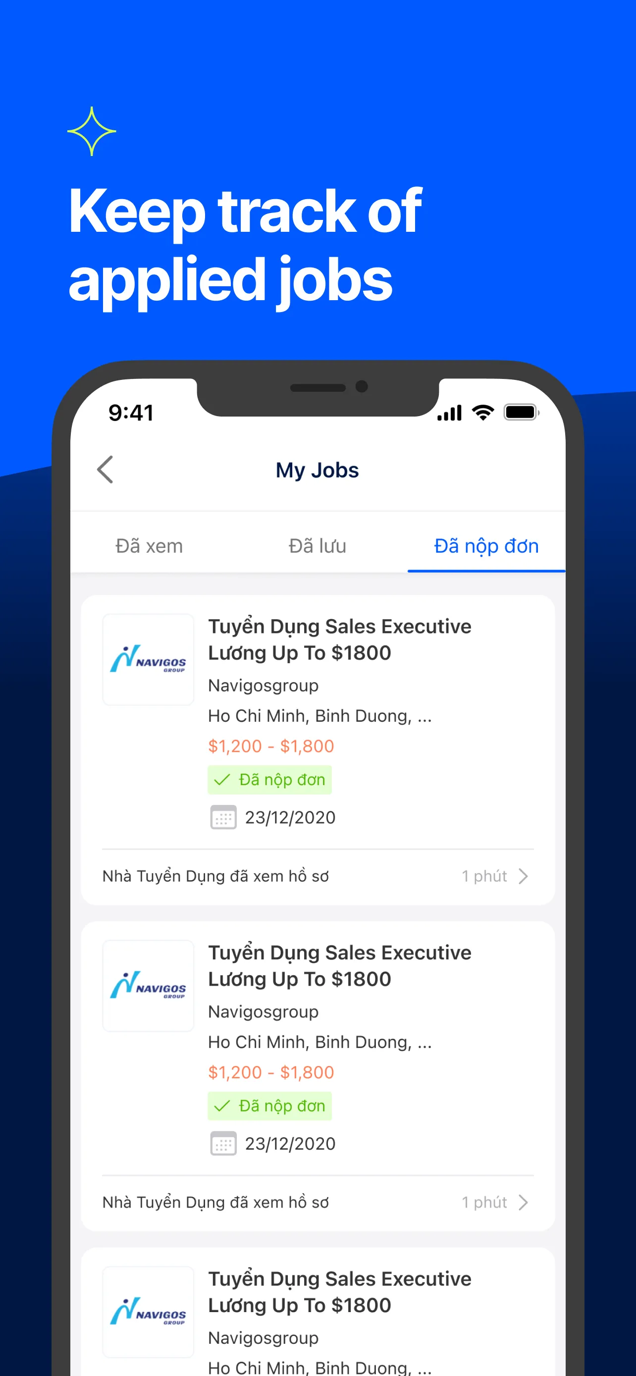 VietnamWorks - Job Search | Indus Appstore | Screenshot