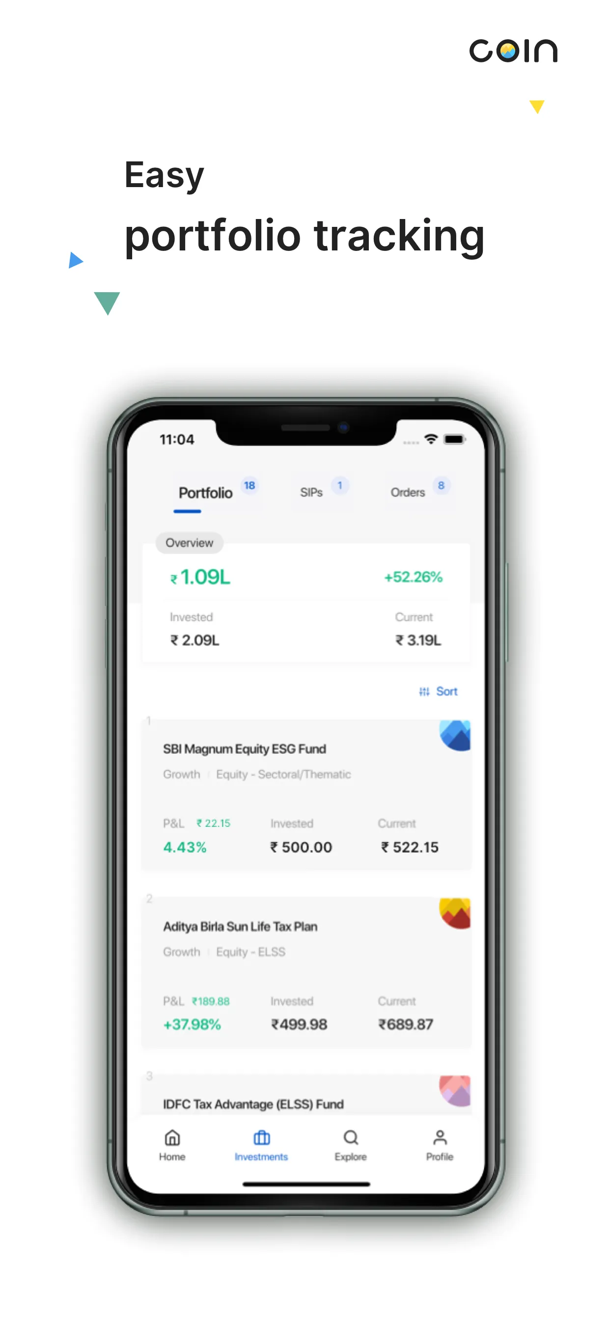 Zerodha Coin - Mutual funds | Indus Appstore | Screenshot