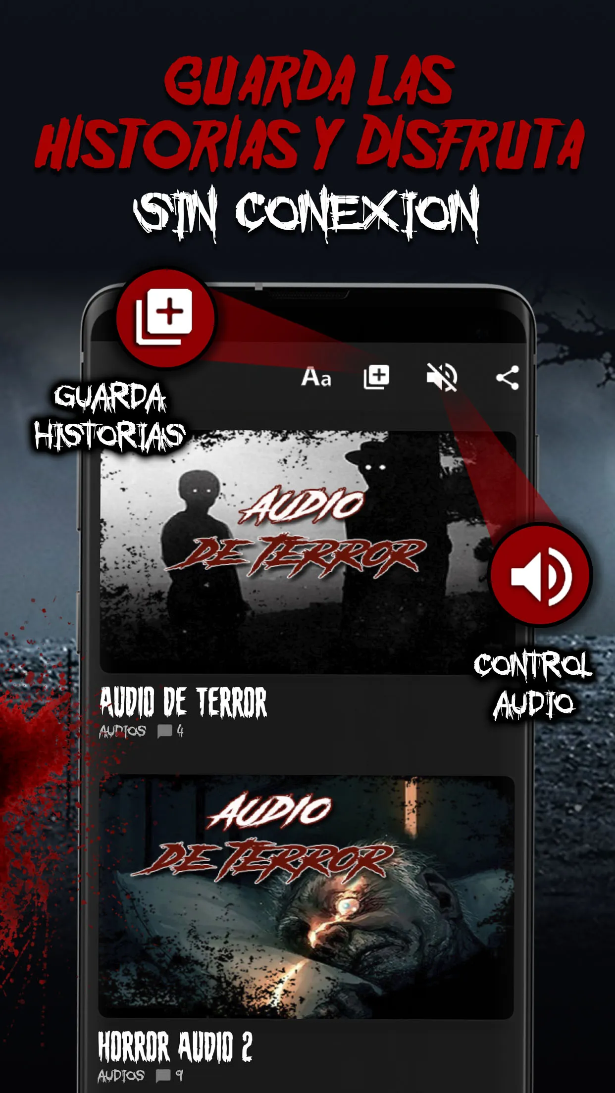 Historias de Terror CriptaApp | Indus Appstore | Screenshot