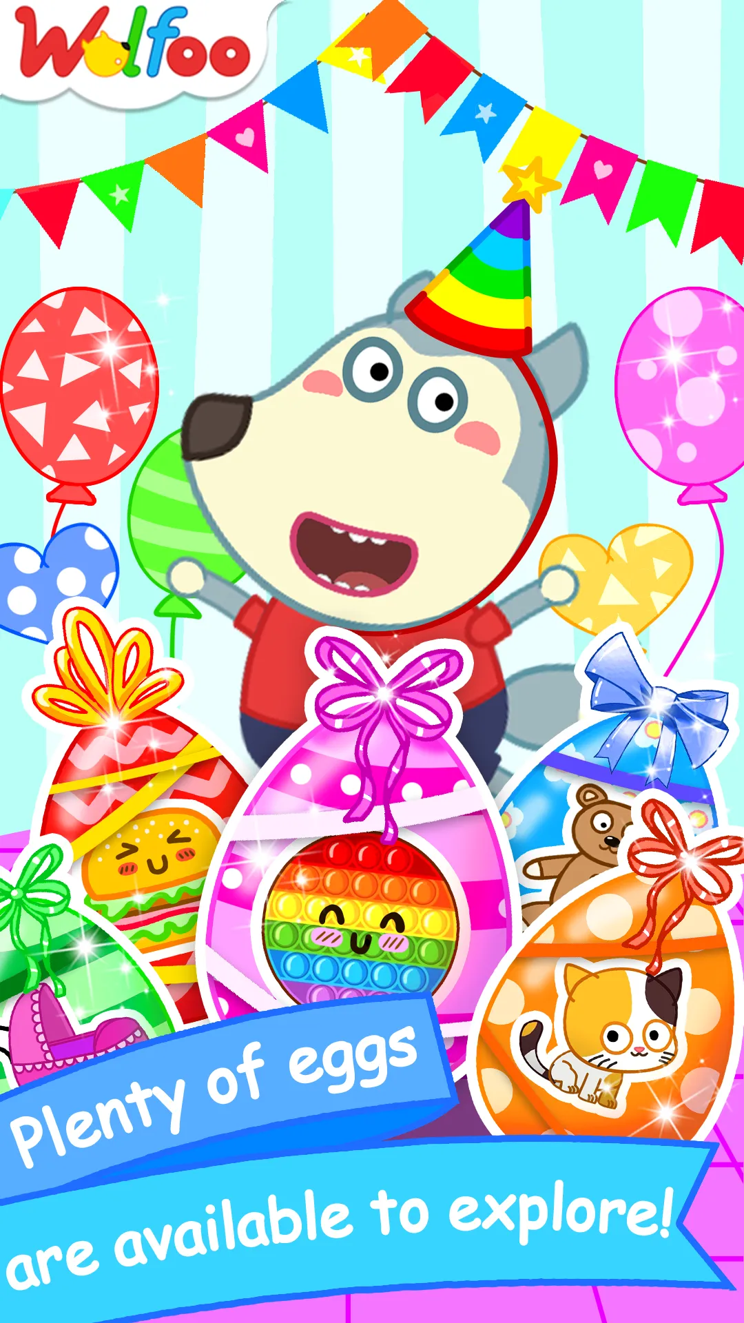 Wolfoo 's Surprise Eggs Toys | Indus Appstore | Screenshot