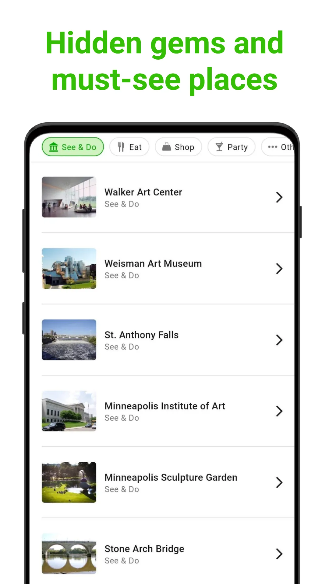 Minneapolis SmartGuide | Indus Appstore | Screenshot