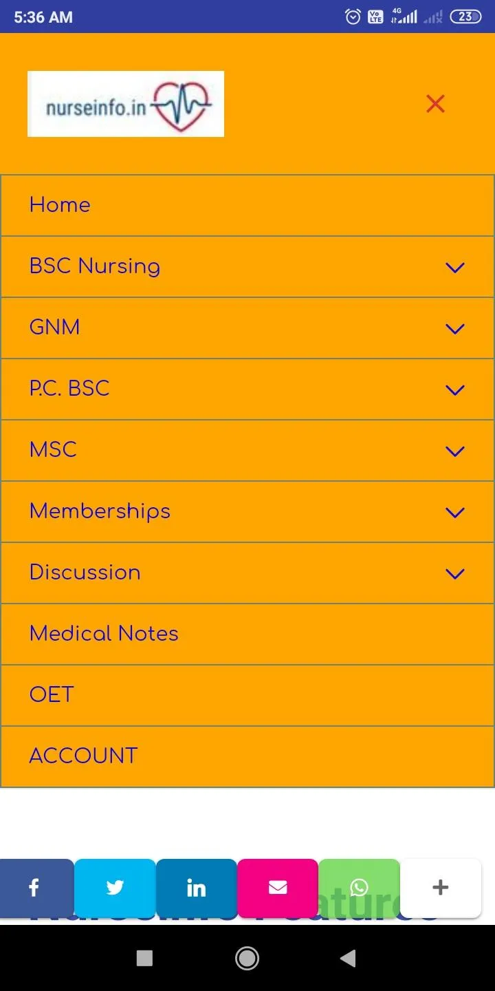 NURSEINFO NURSING NOTES | Indus Appstore | Screenshot