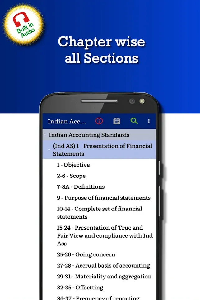 Indian Accounting Standards (Ind-AS) | Indus Appstore | Screenshot