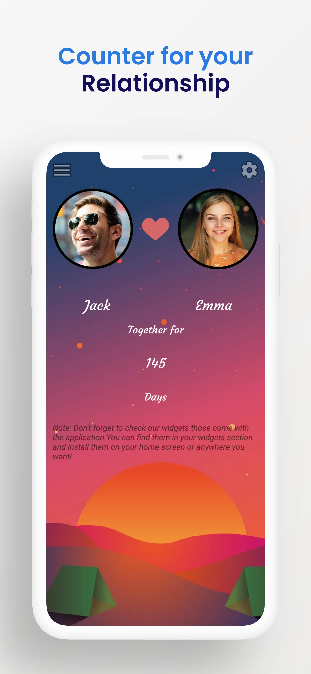 Love Day: Relationship Counter | Indus Appstore | Screenshot