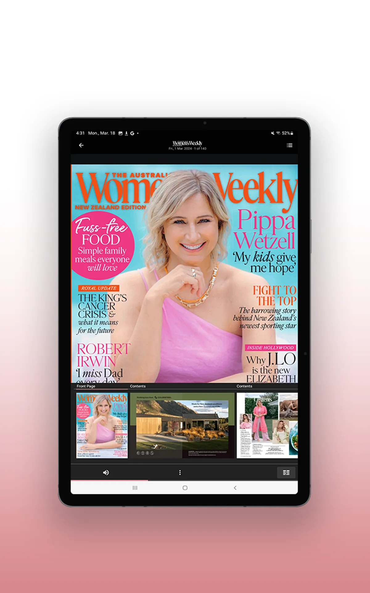 Australian Women's Weekly NZ | Indus Appstore | Screenshot