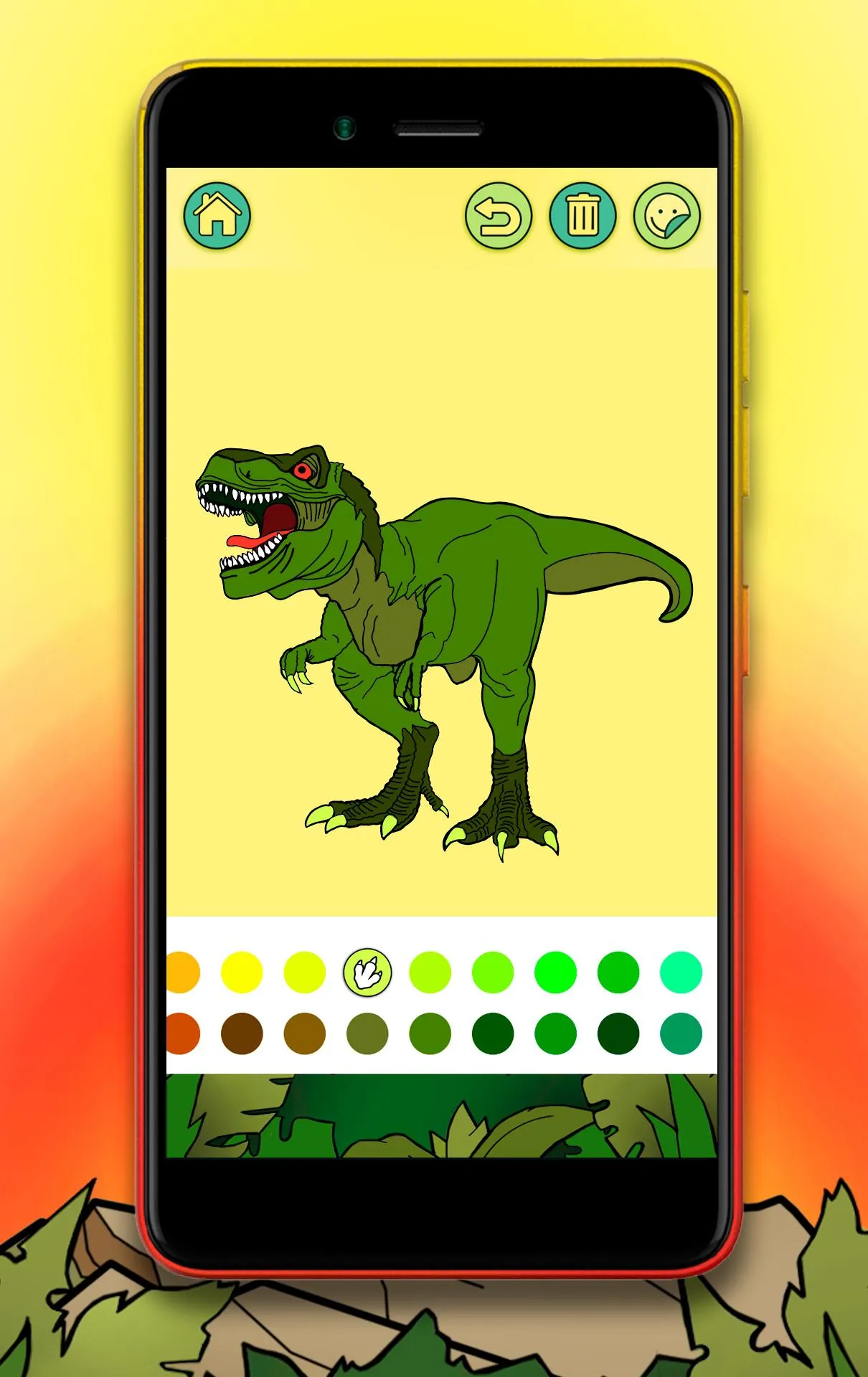 Dinosaur Coloring Book | Indus Appstore | Screenshot