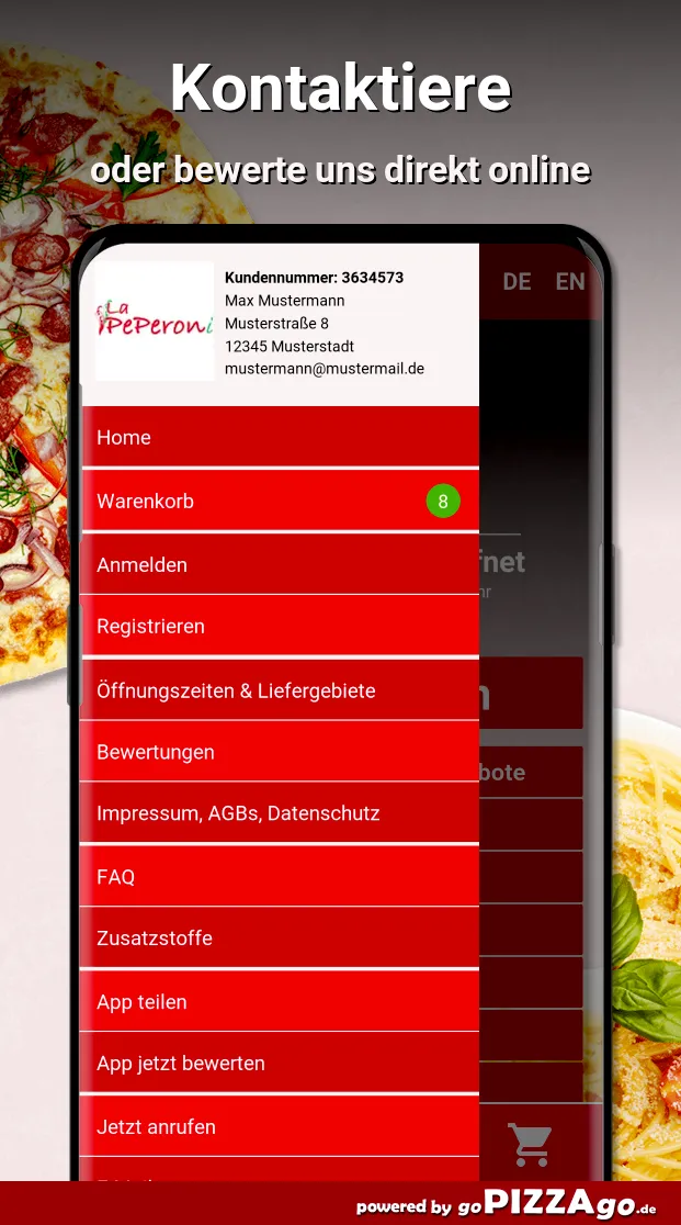 La Peperoni Bonn Kessenich | Indus Appstore | Screenshot