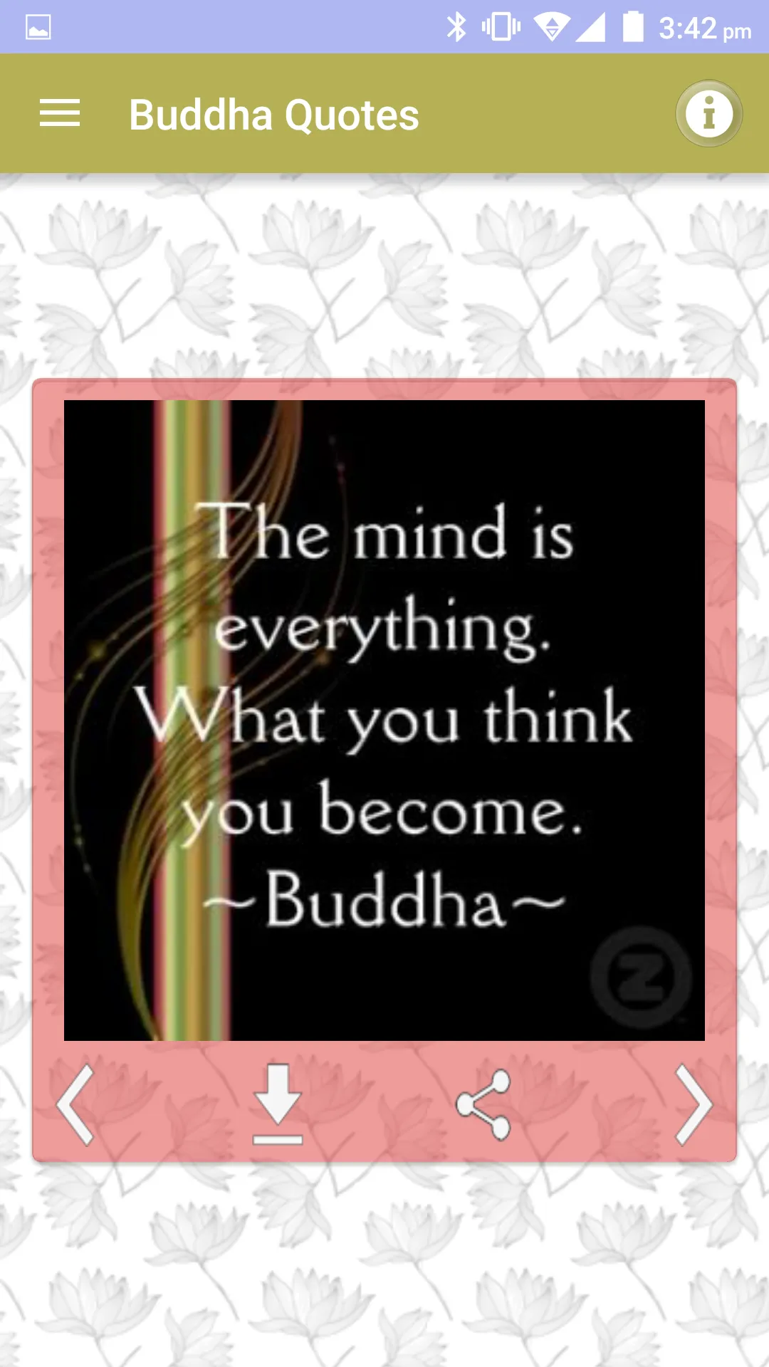 Gautama Buddha Quotes Images | Indus Appstore | Screenshot