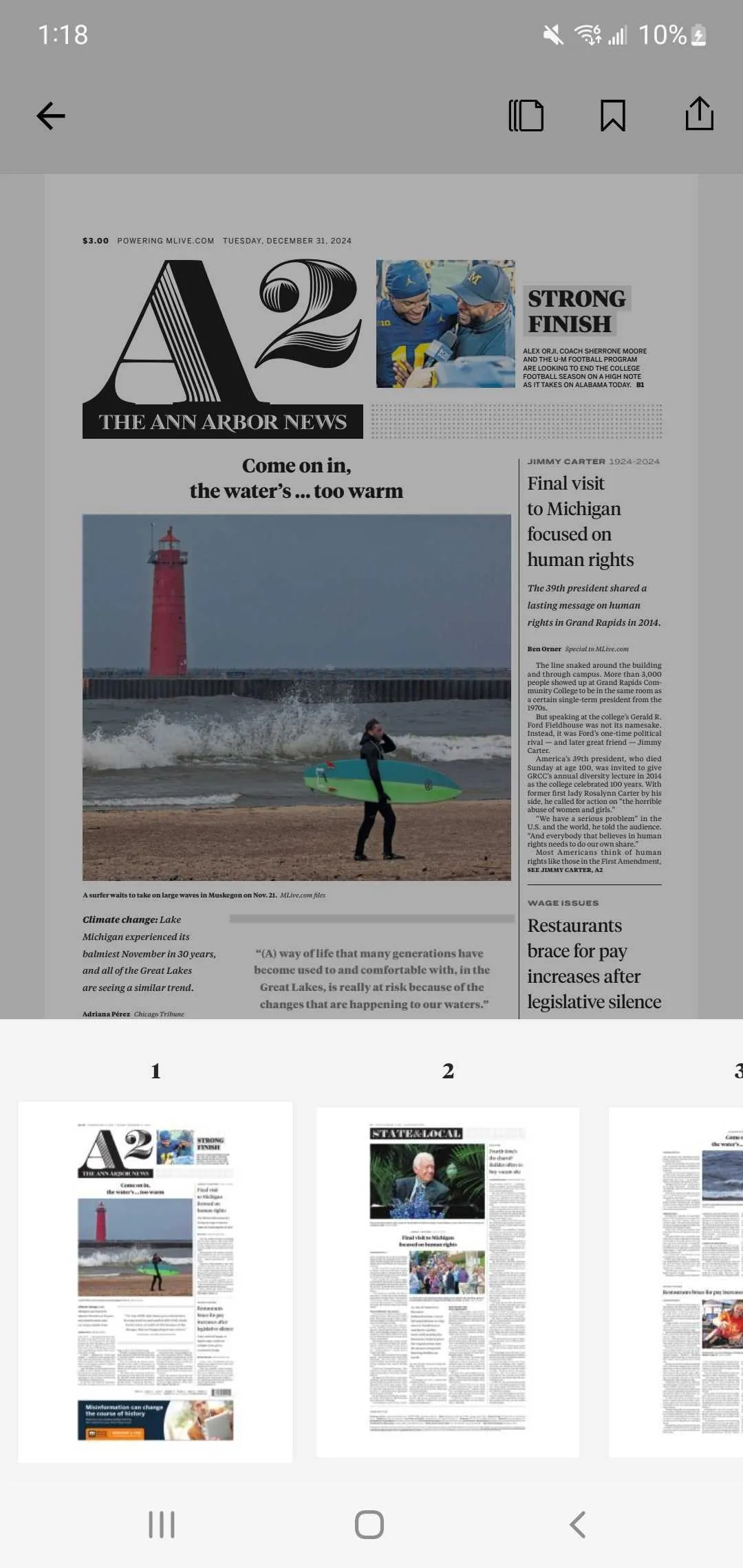 Ann Arbor News | Indus Appstore | Screenshot