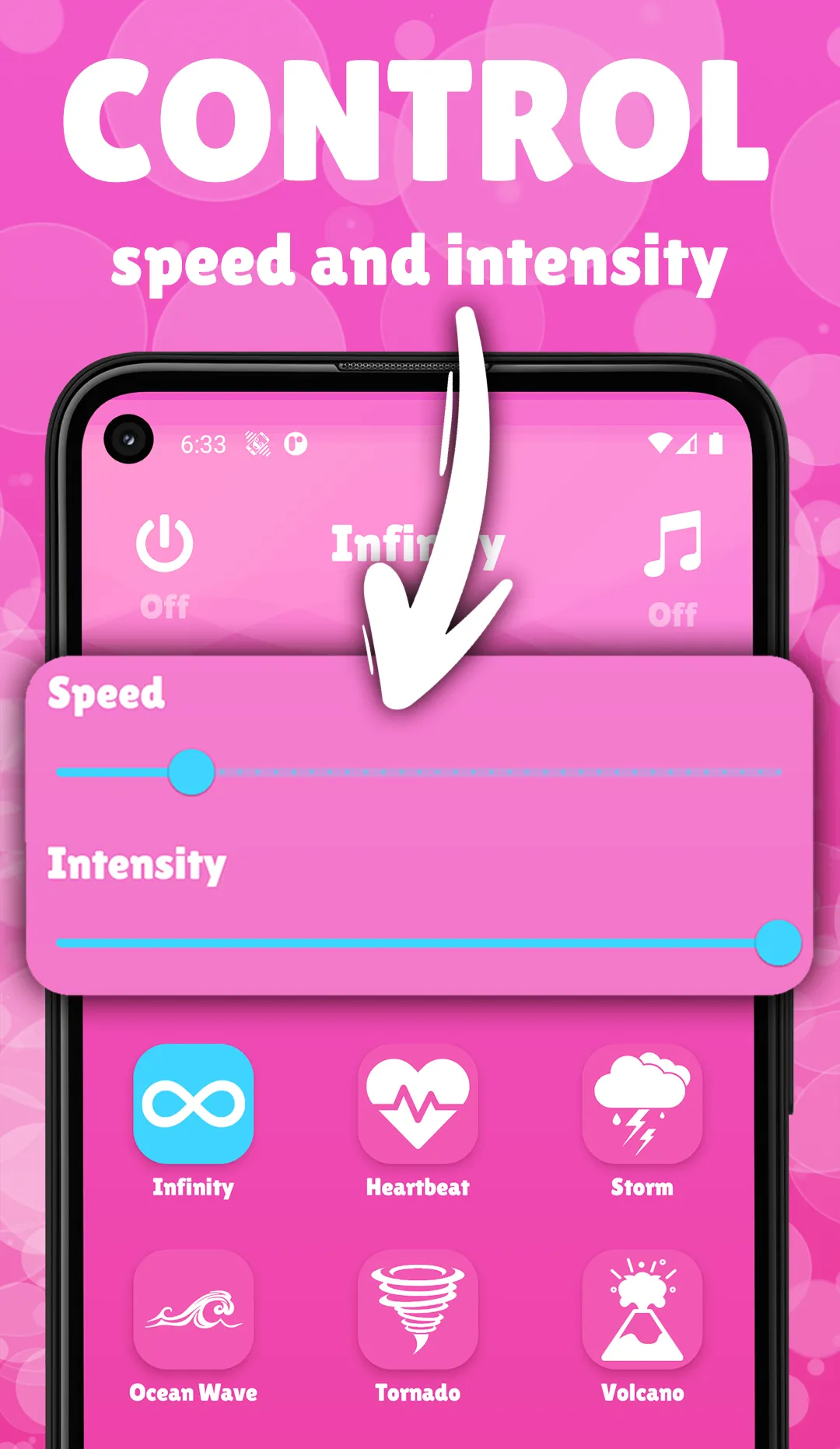 Vibrator: Strong Vibration App | Indus Appstore | Screenshot