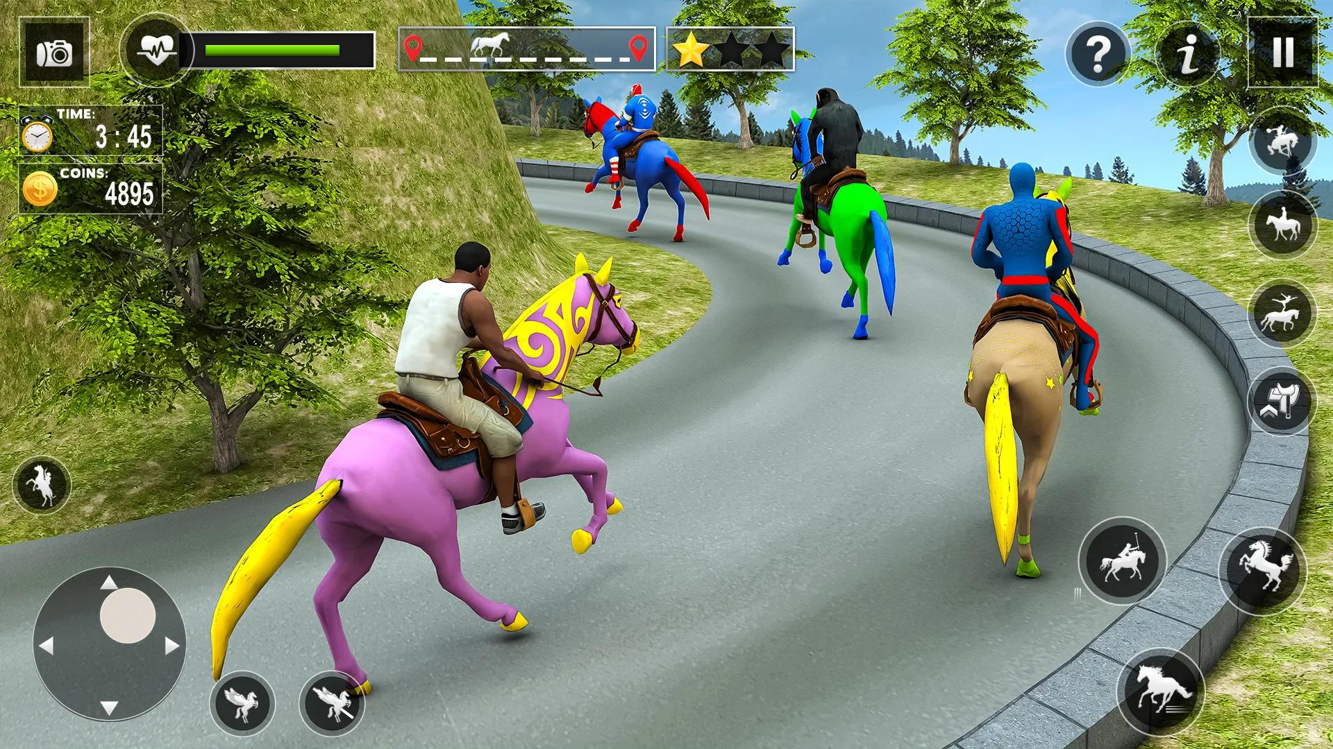 Crazy Spider Horse Riding Game | Indus Appstore | Screenshot