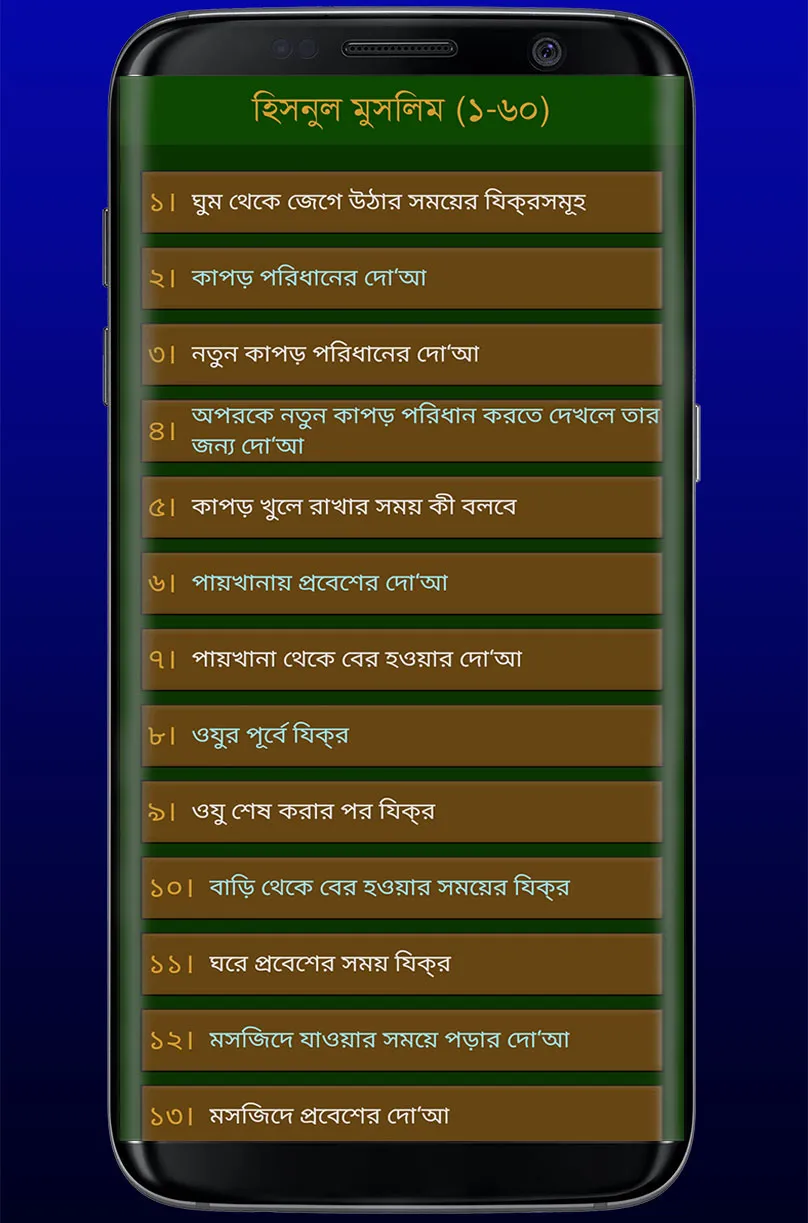 ১৩২ দোআ ও যিকর (হিসনুল মুসলিম) | Indus Appstore | Screenshot