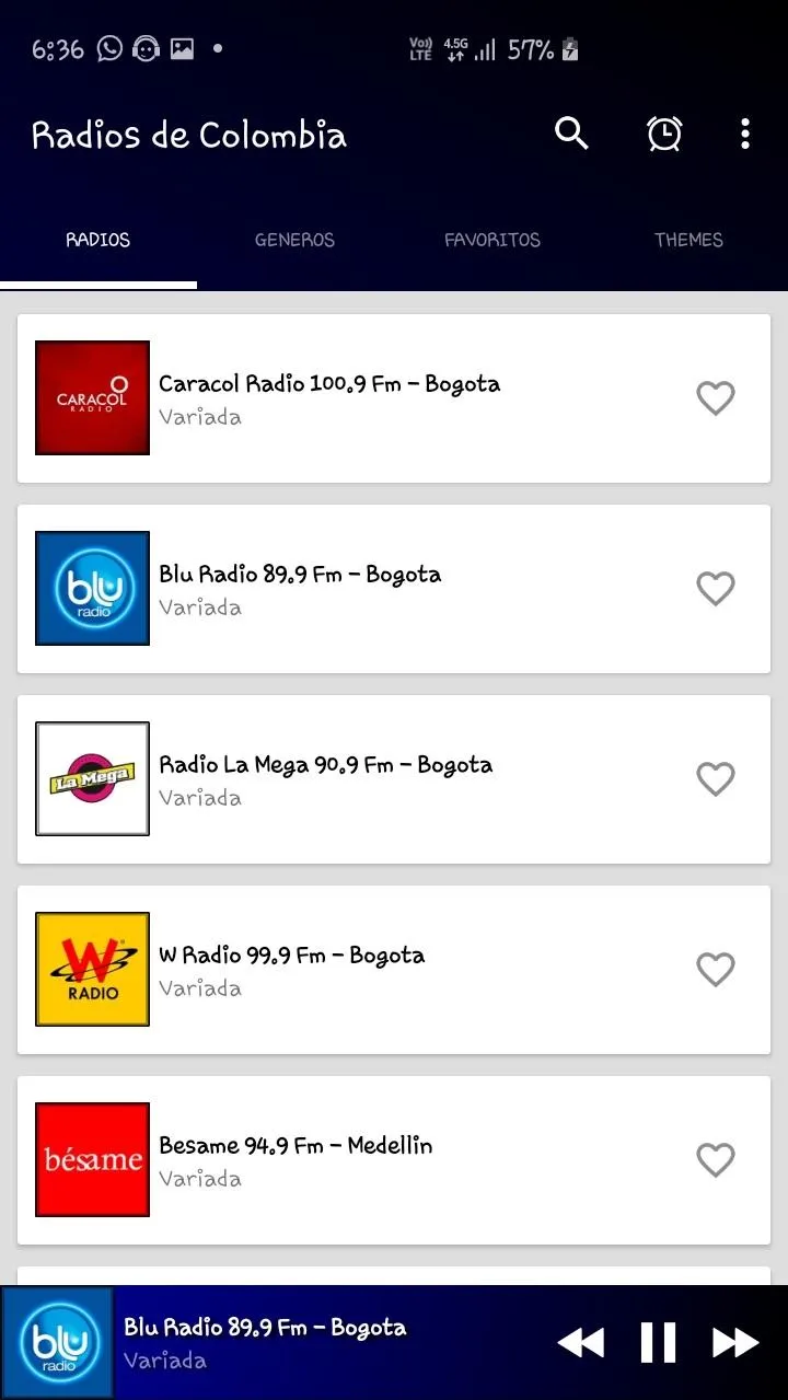 Radios de Colombia | Indus Appstore | Screenshot