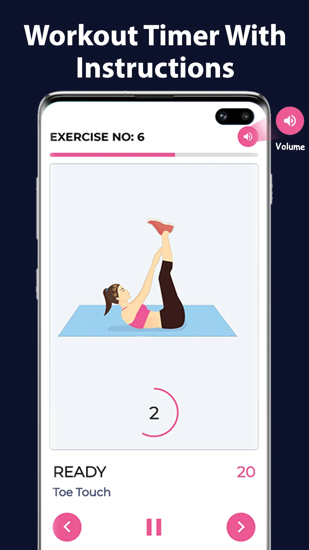 ABS Workout - Women Exercises | Indus Appstore | Screenshot