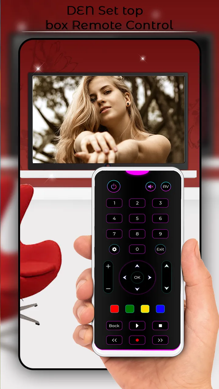 DEN Set Top Box Remote | Indus Appstore | Screenshot