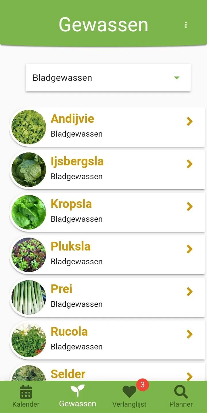 Moestuinweetjes Planner | Indus Appstore | Screenshot