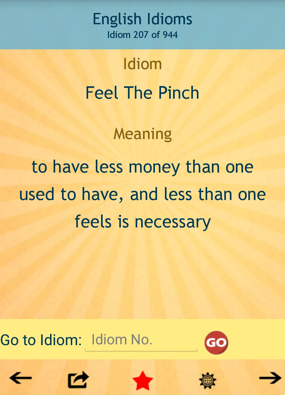 Idiom Pro: English Proverbs | Indus Appstore | Screenshot