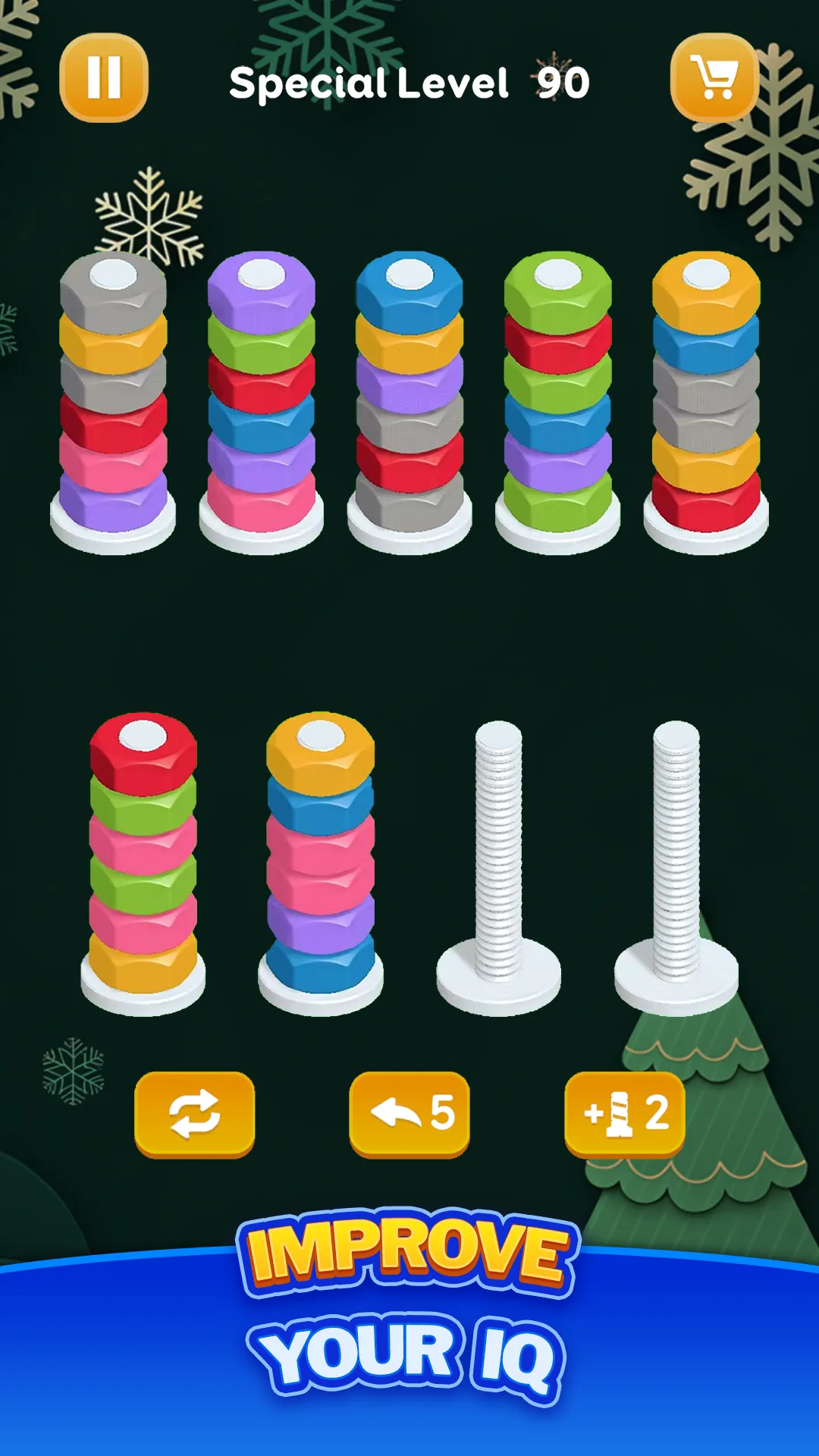 Nut Sort - Color Puzzle Games | Indus Appstore | Screenshot