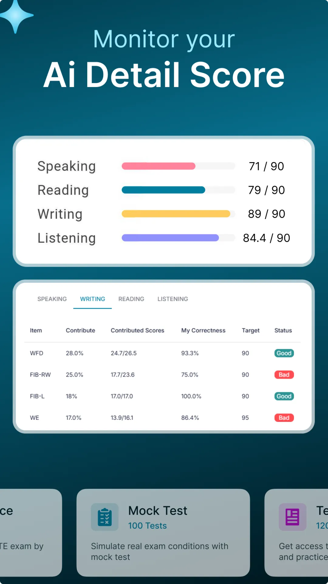 PTE Exam Practice - OnePTE | Indus Appstore | Screenshot