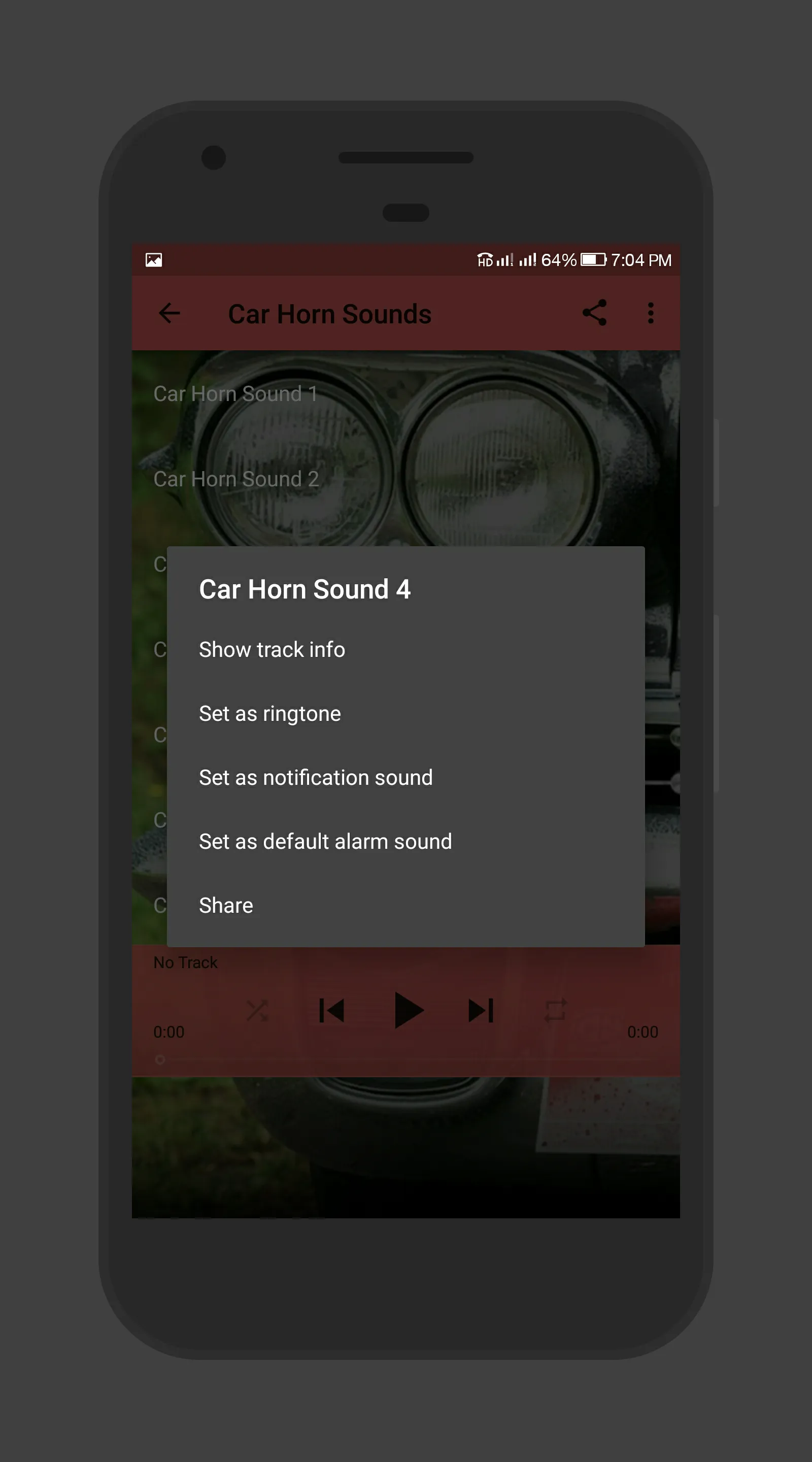 Car Horn Sounds | Indus Appstore | Screenshot