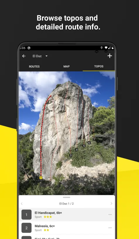 Rock Climbing Guide | 27 Crags | Indus Appstore | Screenshot