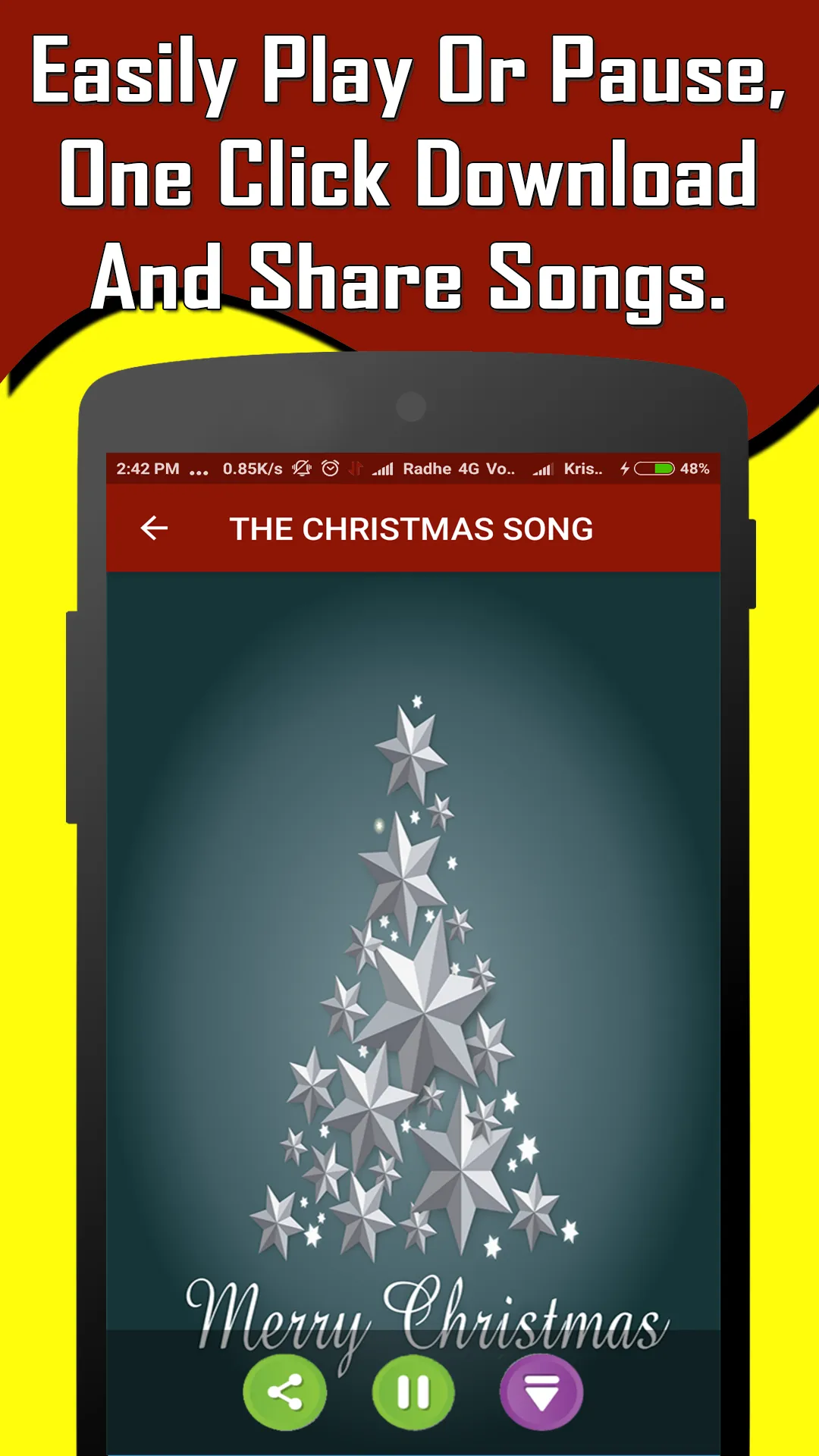 Christmas Songs 2020 Offline | Indus Appstore | Screenshot