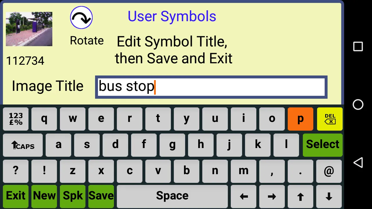 User Symbols AAC Lite | Indus Appstore | Screenshot