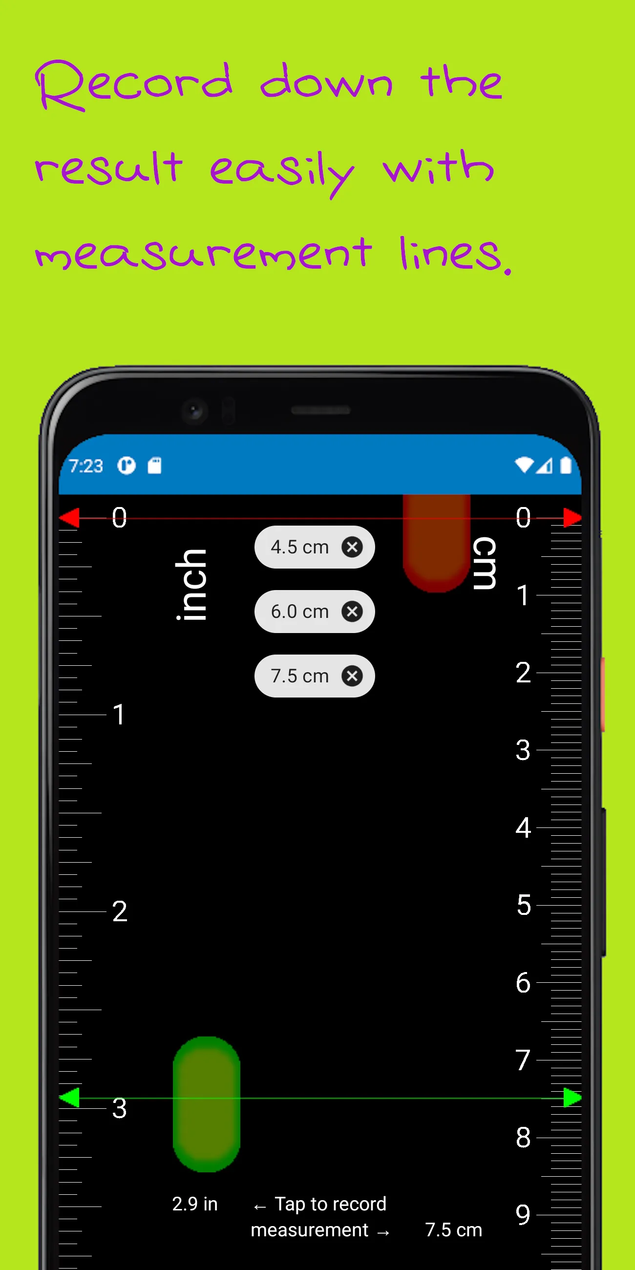 Ruler-caltor | Indus Appstore | Screenshot