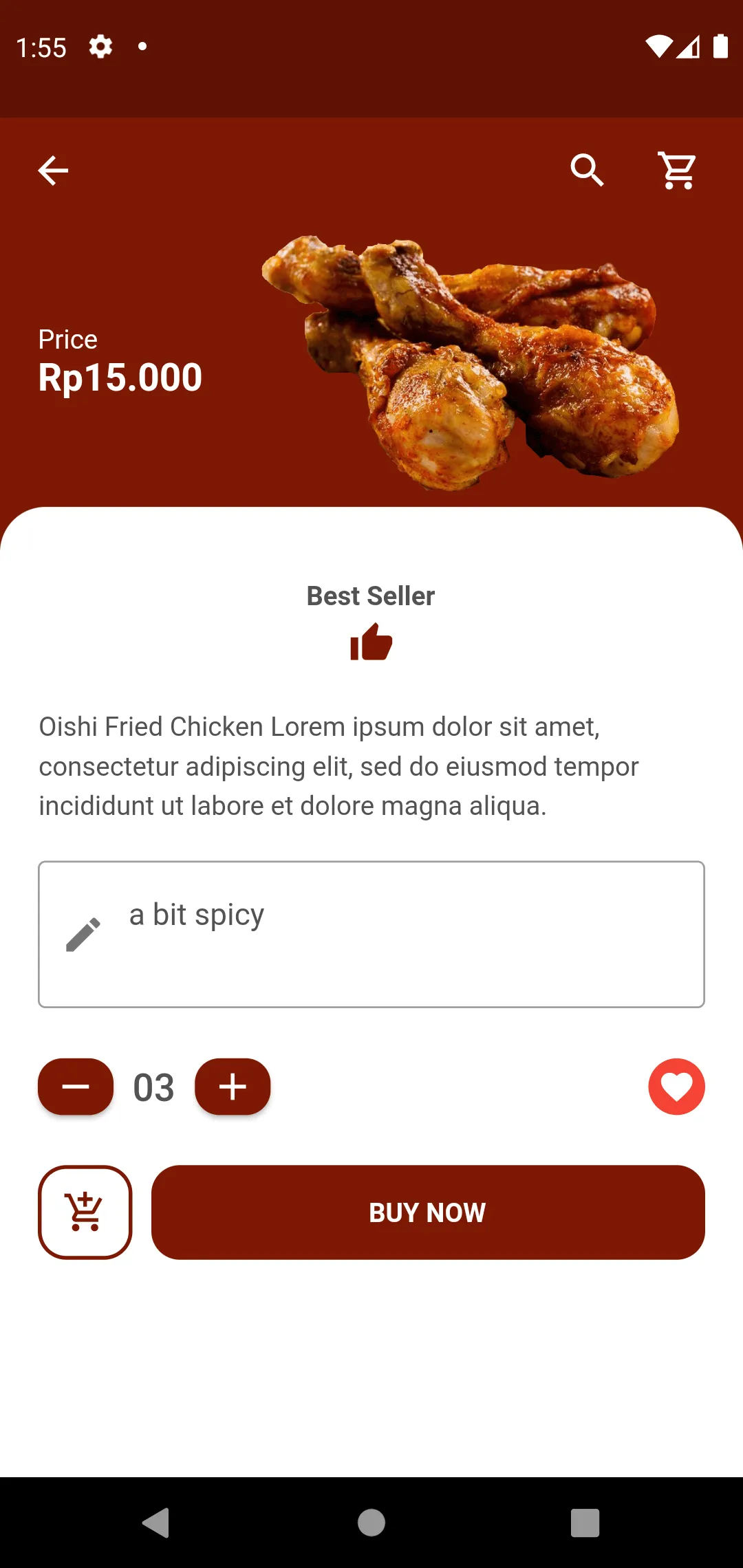 Catering App FrasNym | Indus Appstore | Screenshot