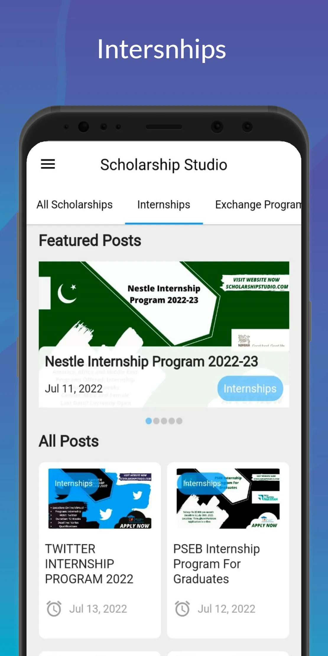 Scholarship Studio | Indus Appstore | Screenshot