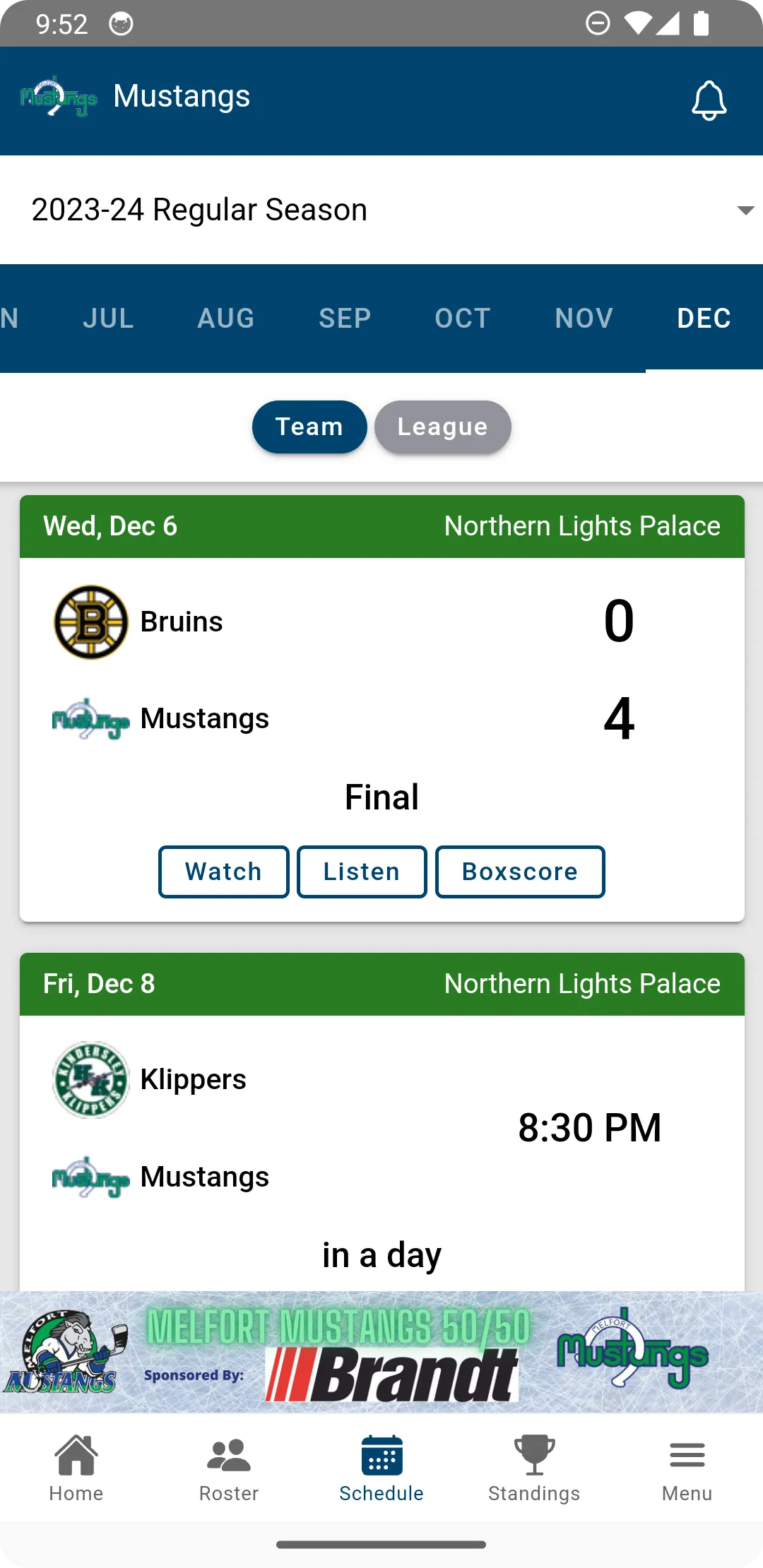 Melfort Mustangs | Indus Appstore | Screenshot