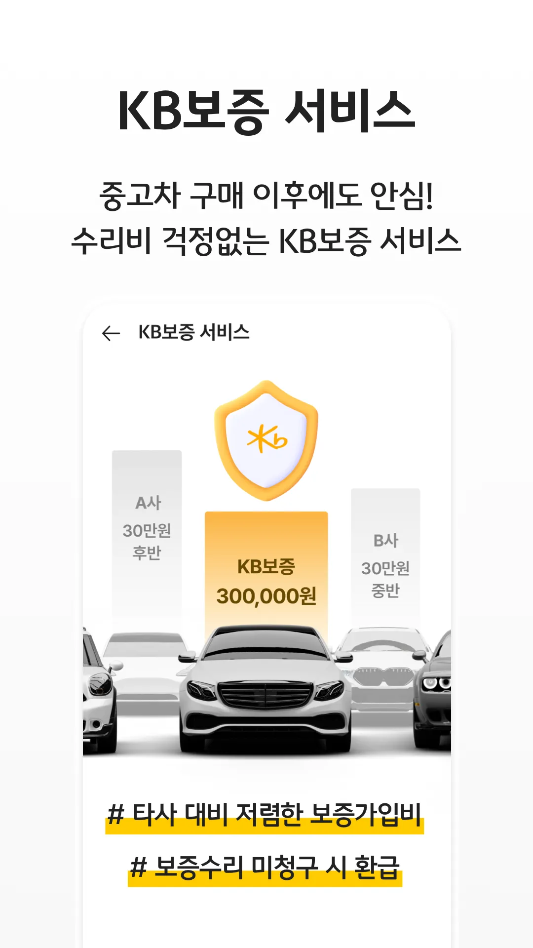 KB차차차 중고차매매, 내차팔기, 내차시세, 자동차금융 | Indus Appstore | Screenshot
