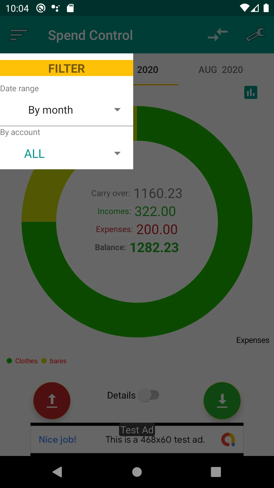 SpendControl Manage your money | Indus Appstore | Screenshot