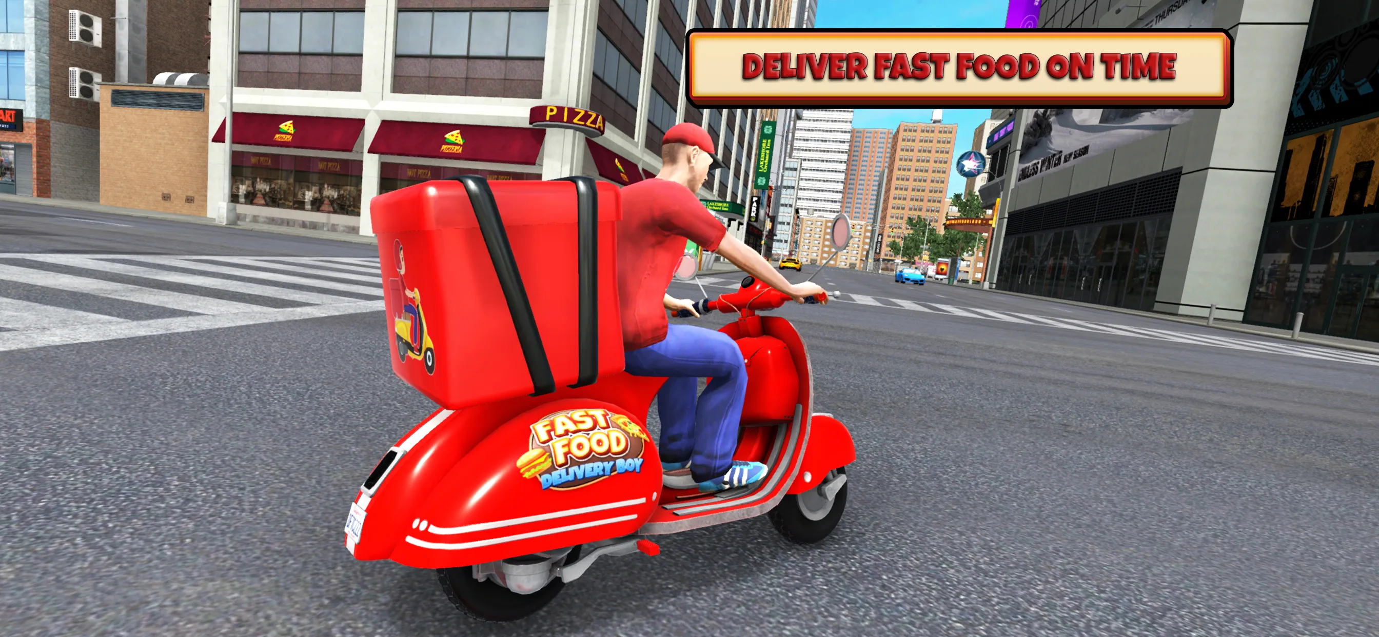 Fast Food Delivery Bike Game | Indus Appstore | Screenshot