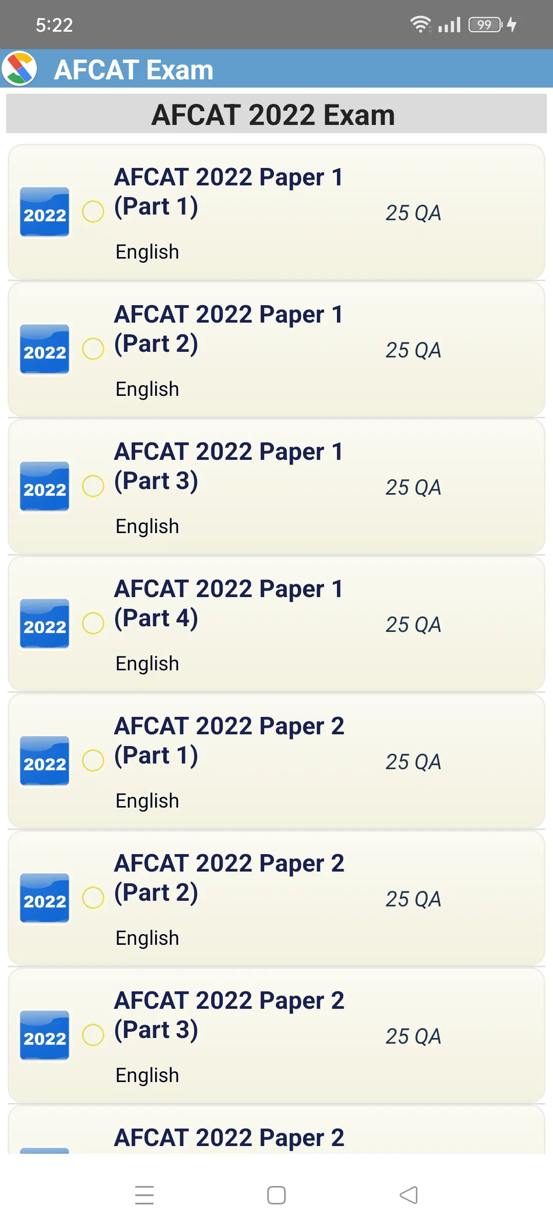 AFCAT Exam Prep | Indus Appstore | Screenshot